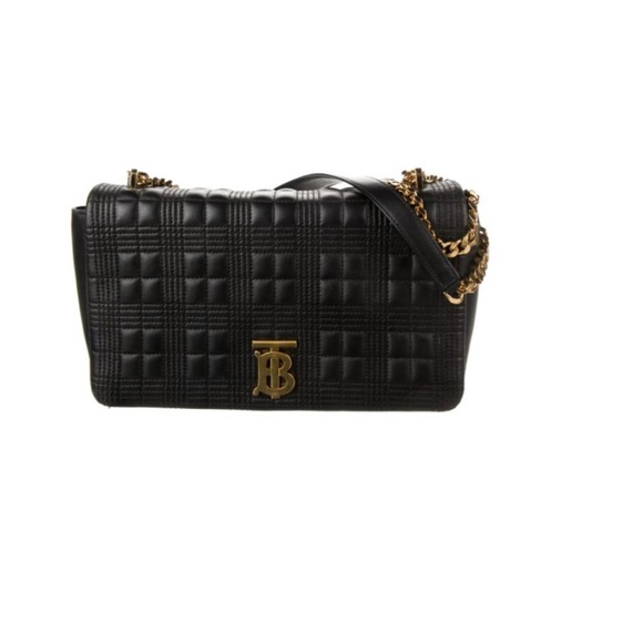 BURBERRY Lola TB Quilted Shoulder Bag US Medium perfect condition - Picture 1 of 10